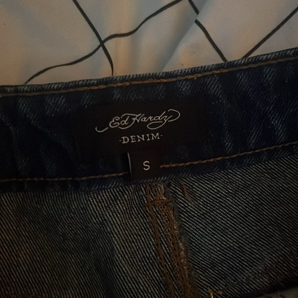 small never worn ed hardy jeans - Picture 3 of 3